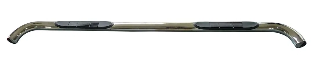 FD017S – VALUE BRAND Nerf Bar, With Step Pads 3 Inch Round Bent Polished Stainless Steel With Welded End Caps Rocker ...